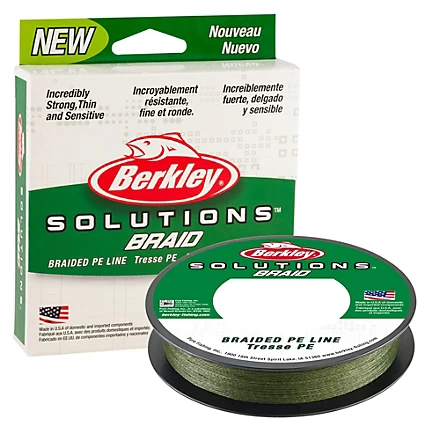 Berkley Solutions Mist Green Braided Line 110 Yards 1 Berkley Solutions Mist Green Braided Line 110 Yards
