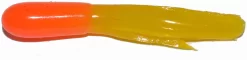 Big Bite Baits 1 1/2 Inch Crappie Tube -Fishing Equipment 15CRTU 29 Orange Yellow