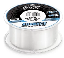 Sufix Advance Fluorocarbon Filler Spool 200 Yards