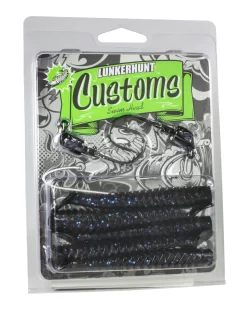 Lunkerhunt Swim Fish 4 Inch Paddle Tail Swimbait Combo -Fishing Equipment 31492366434393