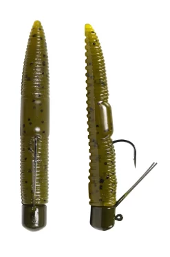 Lunkerhunt Pre-Rigged Finesse Worm 3 Inch Ned Rig Stickbait -Fishing Equipment 31535411920985 scaled