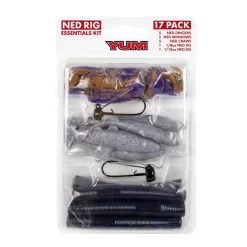 YUM Ned Rig Essentials 17-Piece Kit -Fishing Equipment 32102421495897