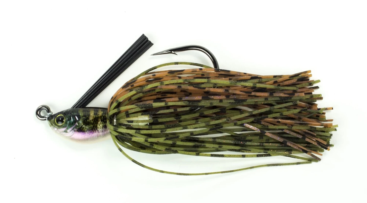 Lunkerhunt Natural Skirted Swim Jig 3/8 Oz. 1 Lunkerhunt Natural Skirted Swim Jig 3/8 Oz.
