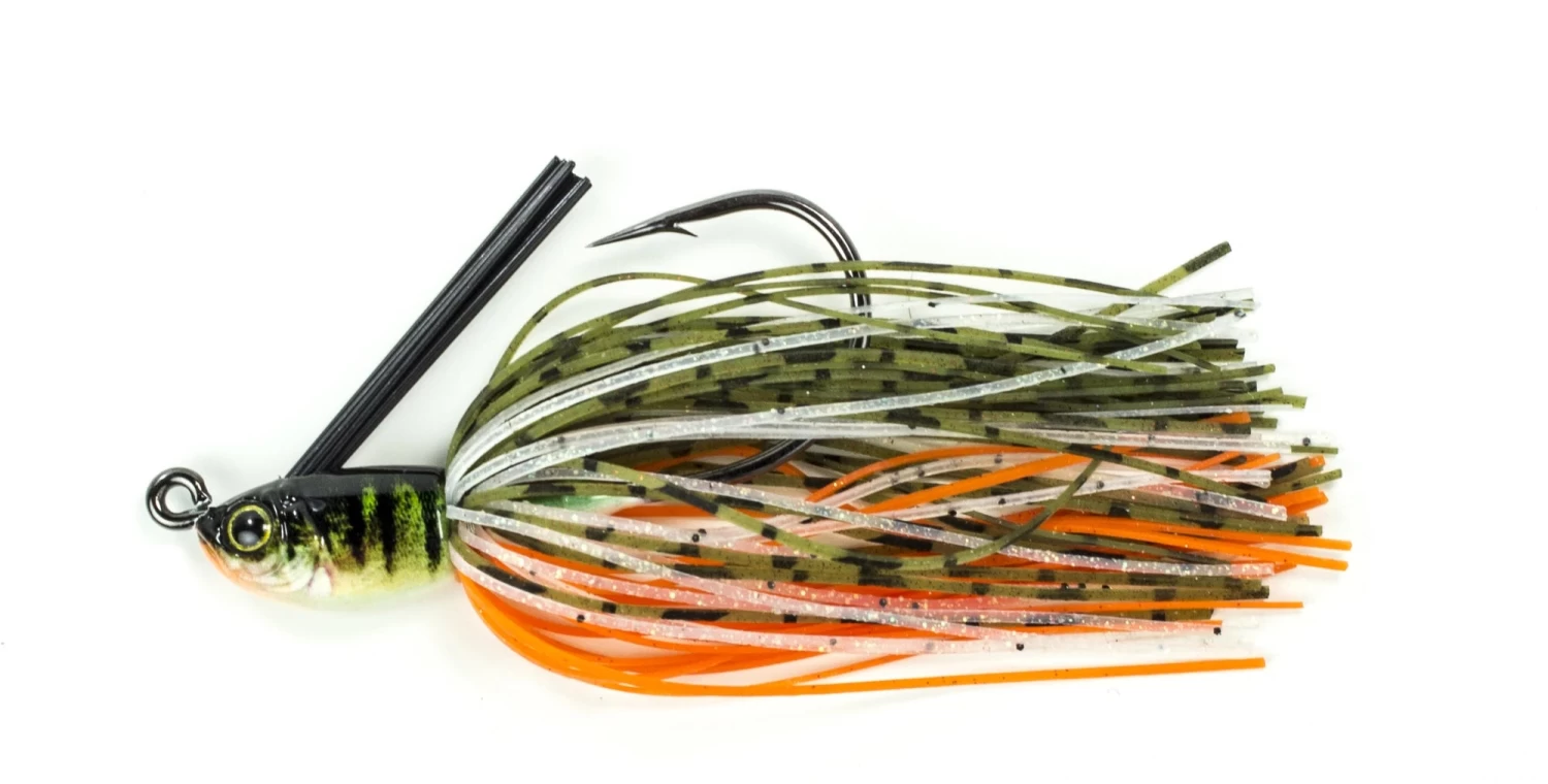 Lunkerhunt Natural Skirted Swim Jig 3/8 Oz. 3 Lunkerhunt Natural Skirted Swim Jig 3/8 Oz. - Image 3