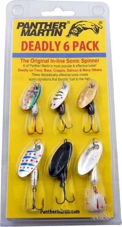 Panther Martin Western Trout 6 Pack Spinner Kit