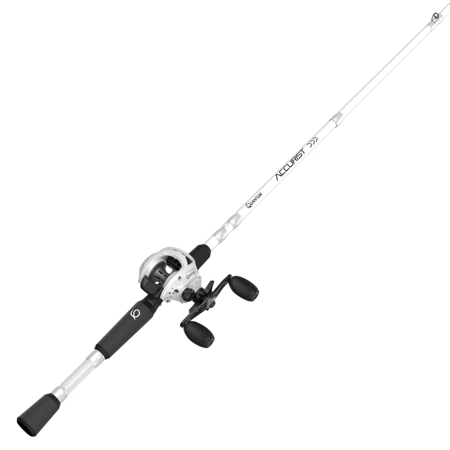 Quantum Accurist Baitcasting Combo - White 1 Quantum Accurist Baitcasting Combo - White