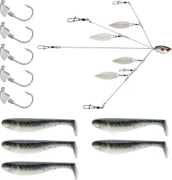 YUM Scottsboro Kit YUMbrella Flash Mob Jr. 3.5 Inch Swimbait Kit