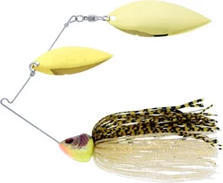 River2Sea Ish Monroe Bling Double Willow Spinnerbait 3/8 Oz. -Fishing Equipment Bling09GoldenShiner a387c001 d323 4755 90df 4bc1a773ffce