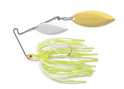 Terminator Super Stainless Spinnerbait Double Willow 3/8 Oz. -Fishing Equipment Chart Whte WW NG c87238f8 c2c4 4358 b7e6 13fe5ae70af8