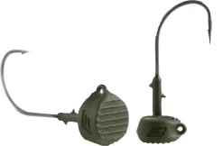 BKK Silent Chaser Draggin' Ned Jig Heads -Fishing Equipment Draggin Ned texture green