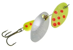 Panther Martin DualFlash Twin Blade Inline Spinner 15 Panther Martin DualFlash Twin Blade Inline Spinner -Fishing Equipment Duel Flash Chartreuse Silver