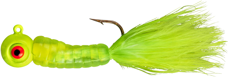 Lindy Fuzz-E-Grub Pre-Rigged Hair Tail Soft Grub 2 Pack 10 Lindy Fuzz-E-Grub Pre-Rigged Hair Tail Soft Grub 2 Pack - Image 10