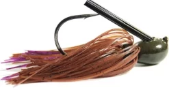 Missile Baits Ike's Mini Flipping Jig -Fishing Equipment MJMF Brown Purple Passion
