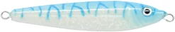 P-Line Laser Minnow 1 Oz. Jigging Spoon -Fishing Equipment PLM 21 HG GlowBlueTiger