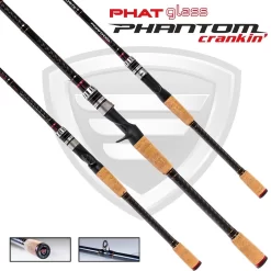 Favorite Fishing Phat Glass Casting Crankbait Rod -Fishing Equipment Phat Glass Rod