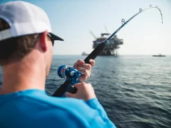 Temple Fork Outfitters Seahunter Casting Rods -Fishing Equipment Seahunter Carousel Lifestlye 1