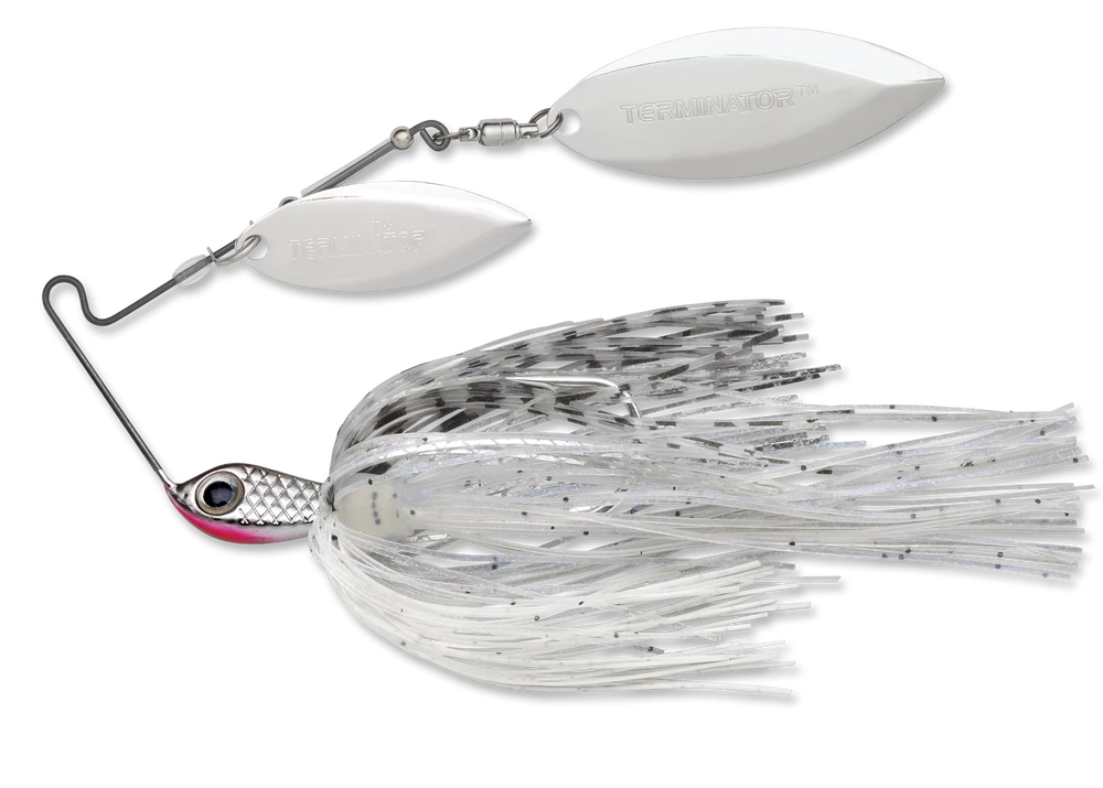 Terminator Stainless Pulse Skirt Spinnerbait Double Willow 1/2 Oz. 4 Terminator Stainless Pulse Skirt Spinnerbait Double Willow 1/2 Oz. - Image 4