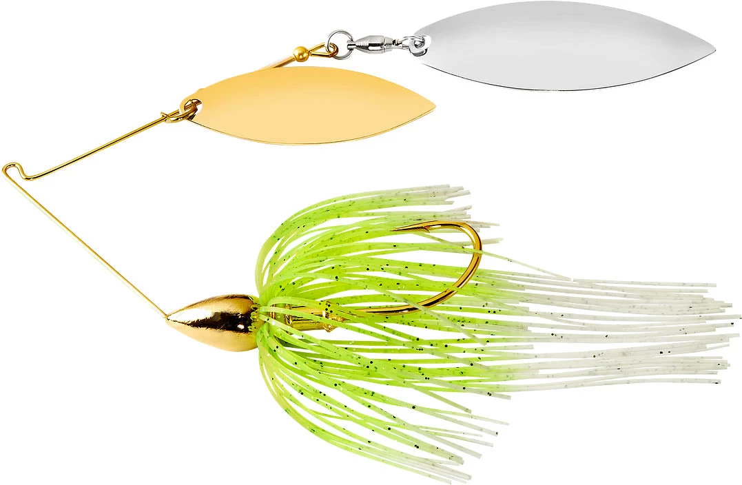 War Eagle Double Willow Gold Frame Spinnerbait 14 War Eagle Double Willow Gold Frame Spinnerbait - Image 14