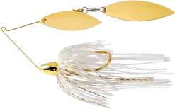 War Eagle Double Willow Gold Frame Spinnerbait 17 War Eagle Double Willow Gold Frame Spinnerbait -Fishing Equipment WE38GW01G