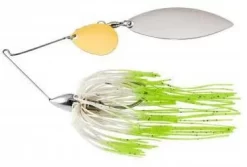 War Eagle Tandem Willow/Colorado Nickel Frame Spinnerbait -Fishing Equipment WE38NT25