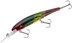 Bandit Suspending Minnow Walleye Deep 34 Bandit Suspending Minnow Walleye Deep -Fishing Equipment bdtsmol158 redgreenyellowblacklace