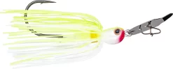 Strike King Thunder Cricket Vibrating Swim Jig 22 Strike King Thunder Cricket Vibrating Swim Jig -Fishing Equipment chartreuse white