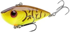 Strike King Red Eyed Shad Tungsten 2 Tap 1/2 Oz. Lipless Crankbait -Fishing Equipment chartreuse belly craw
