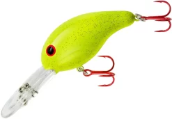Bandit 300 Crappie Series Deep Diving Crankbait -Fishing Equipment chartreuse sparkle