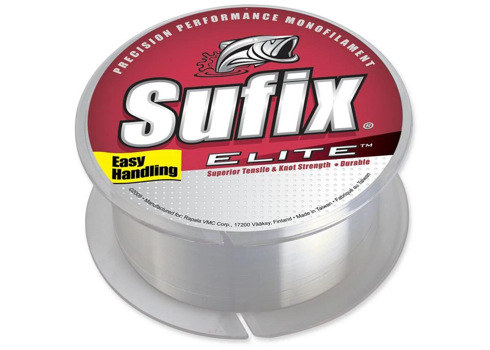 Sufix Elite Monofilament Clear 250-330 Yards 1 Sufix Elite Monofilament Clear 250-330 Yards