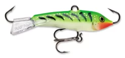 Rapala Jigging Rap 1 1/2 Inch W3 Ice Jigs -Fishing Equipment glow 2Bgreen 2Btiger