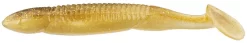 Reaction Innovations Skinny Dipper 5 Inch Soft Paddle Tail Swimbait 7 Pack -Fishing Equipment gold digger