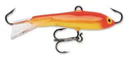Rapala Jigging Rap 1 1/2 Inch W3 Ice Jigs -Fishing Equipment gold 2Bfluorescent 2Bred