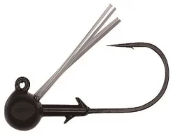 Hayabusa Brush Easy Round Ned Rig Jig Head W/ Weed Guard 4 Pack