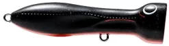 Nomad Design Chug Norris Freshwater/Inshore Popper -Fishing Equipment matte black red belly