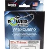 Power Pro Maxcuatro Spectra White Braided Line
