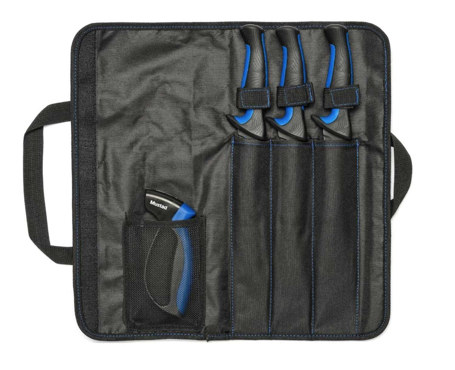 Mustad 3-Piece Fillet & Boning Knife Kit W/ Sharpener 1 Mustad 3-Piece Fillet & Boning Knife Kit W/ Sharpener