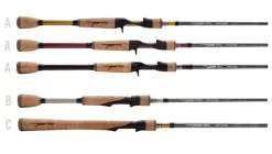 Temple Fork Outfitters Professional Spinning Rods -Fishing Equipment professional handles