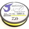 Daiwa J-Braid X4 Braided Line 300 Yards Fluorescent Yellow